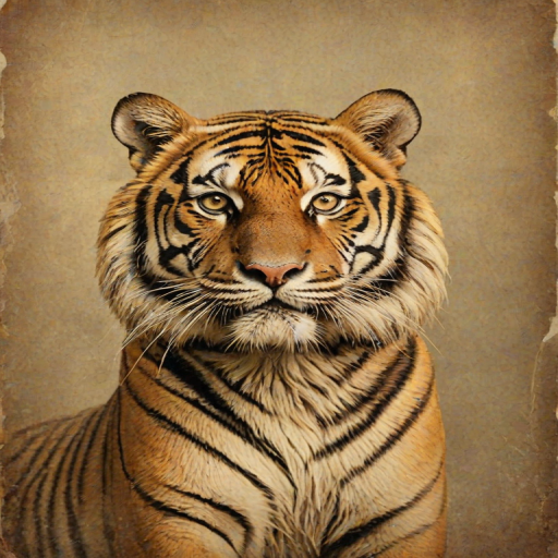vintage tiger