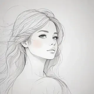 line art background