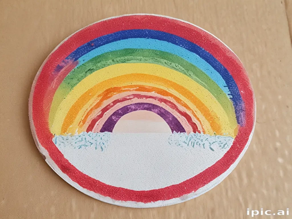 rainbow back round