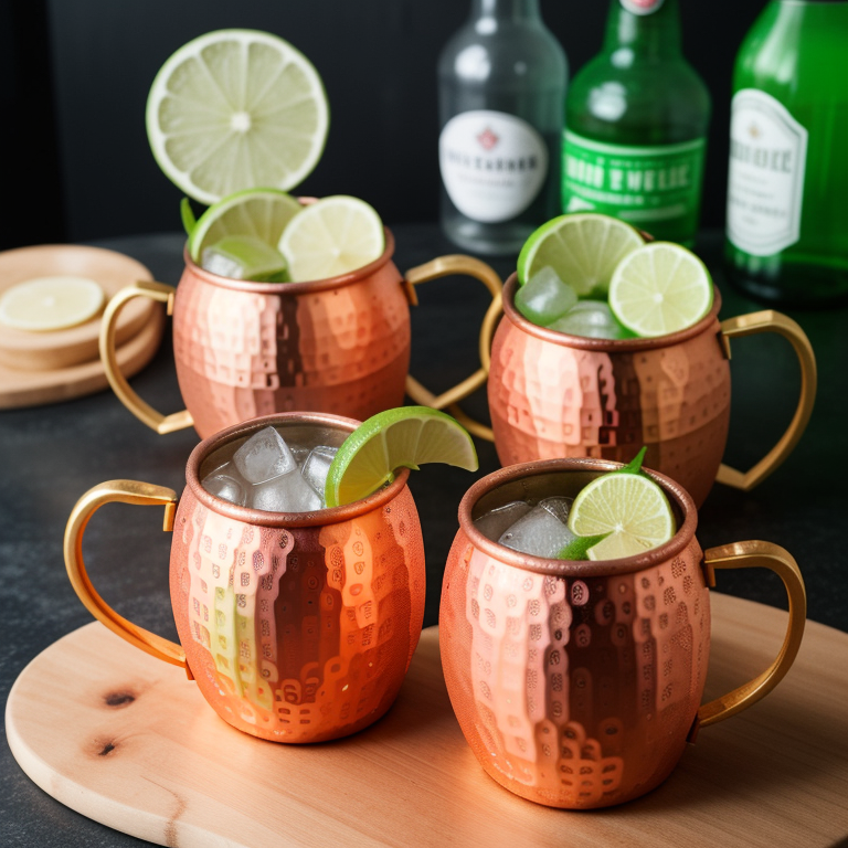 drinks for moscow mule mugs
