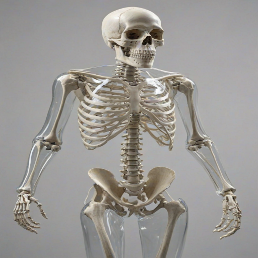 skeleton transparent