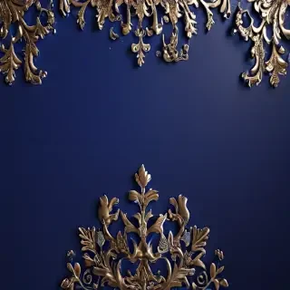 royal blue background aesthetic
