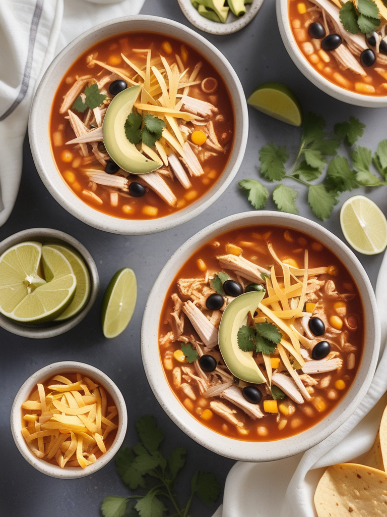 what to serve with chicken tortilla soup