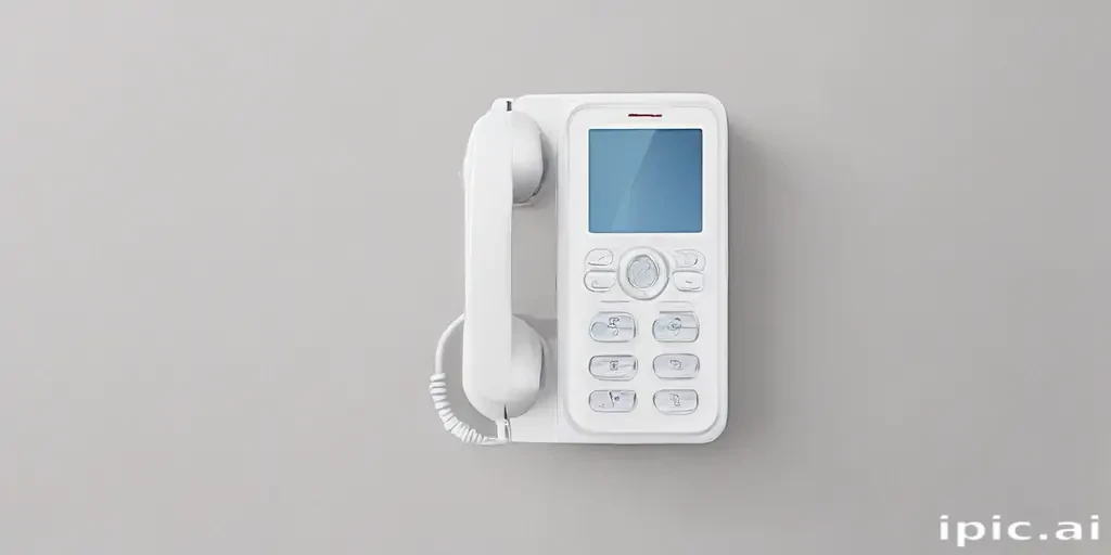 icon phone white