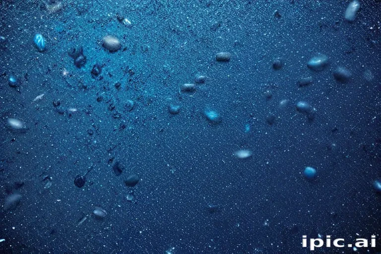 blue glitter background