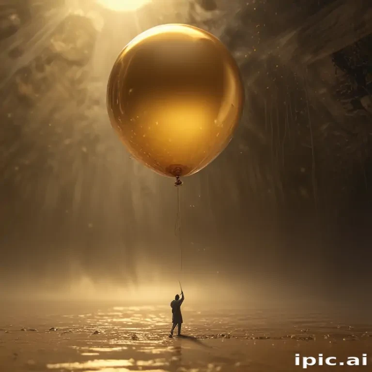 golden balloon