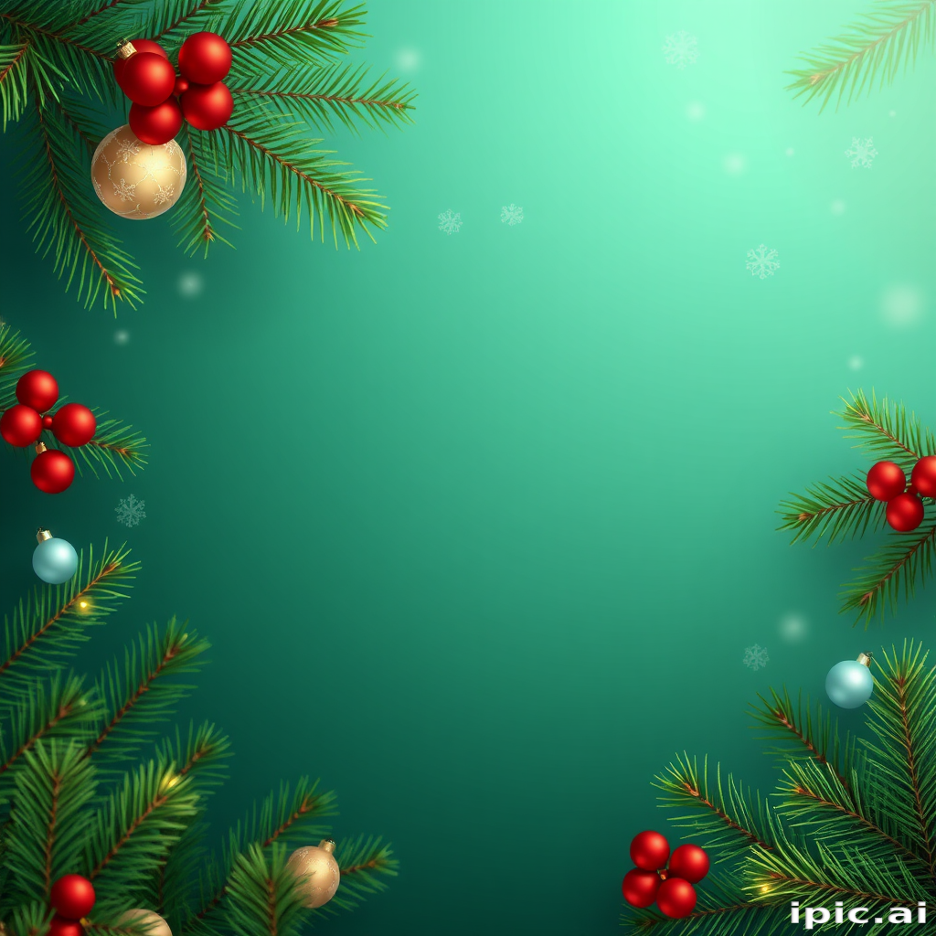 christmas background frame