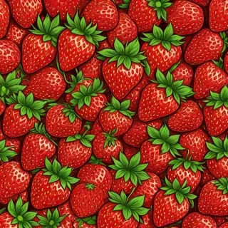 strawberry wallpaper iphone