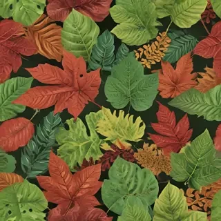leaves no background