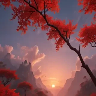 aesthetic red bg