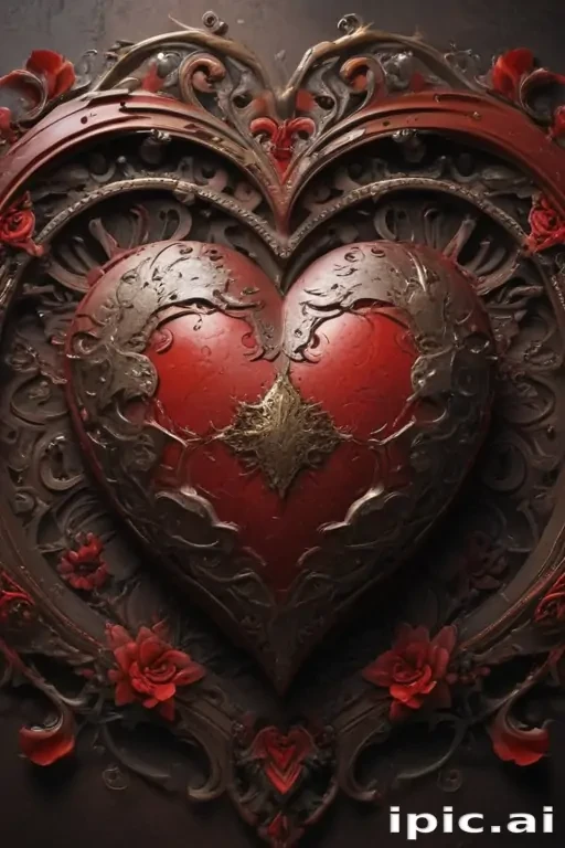 heart aesthetic background