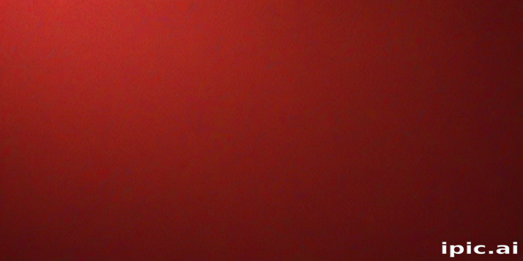 red blank background