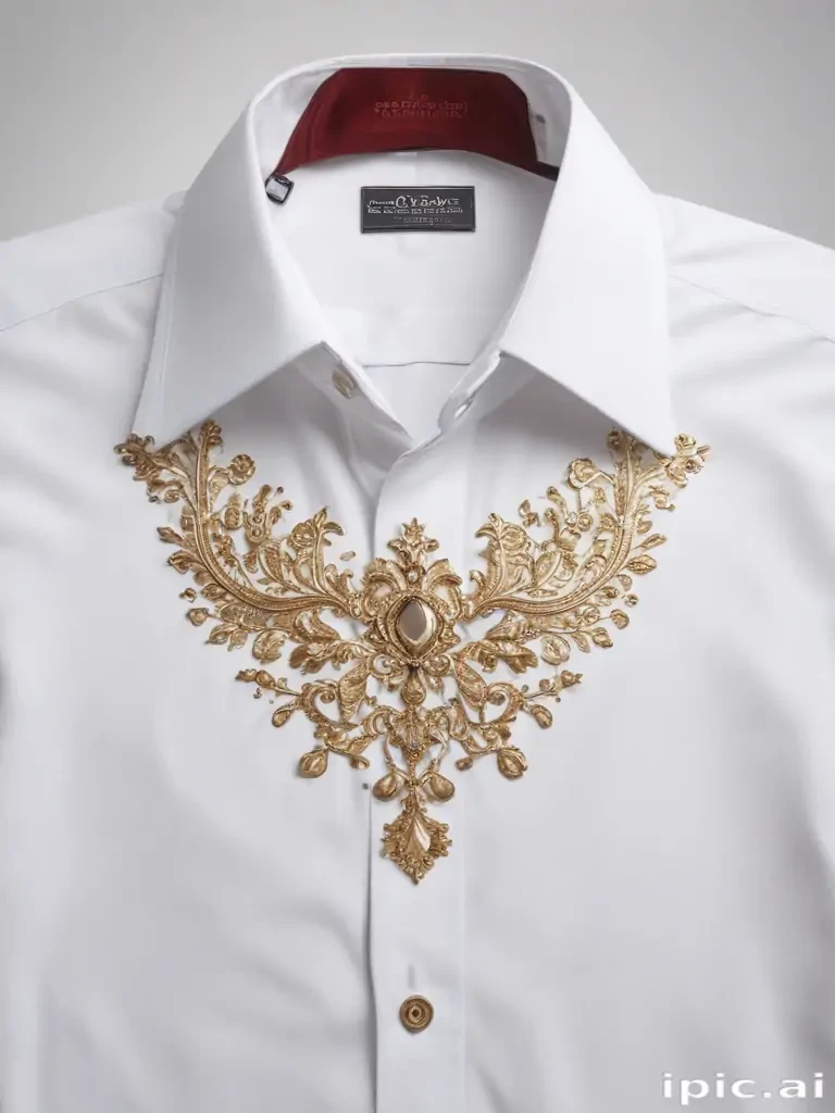 shirt white background