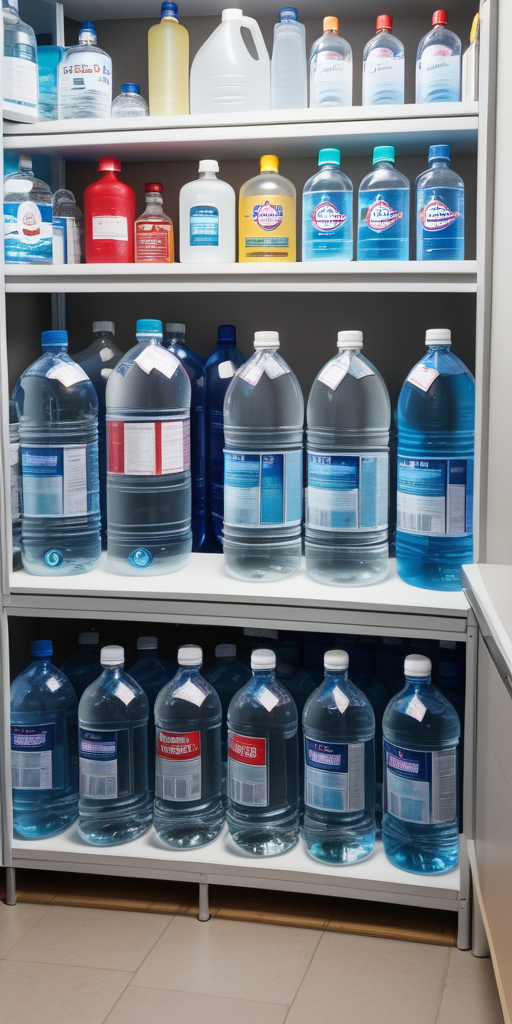 how to store distilled water after opening