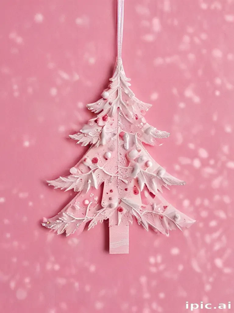 pink christmas aesthetic wallpaper