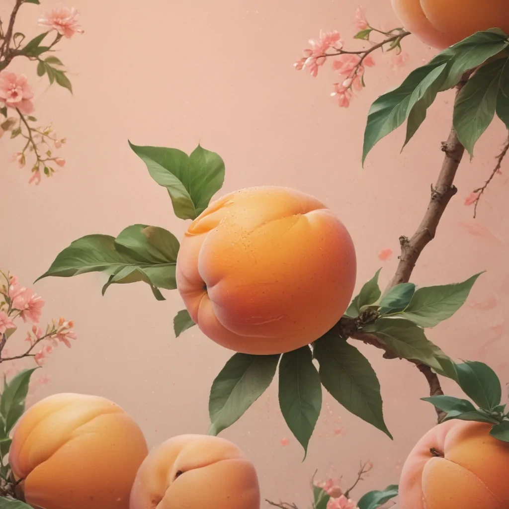 peach wallpaper aesthetic