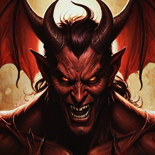 wallpaper of the devil