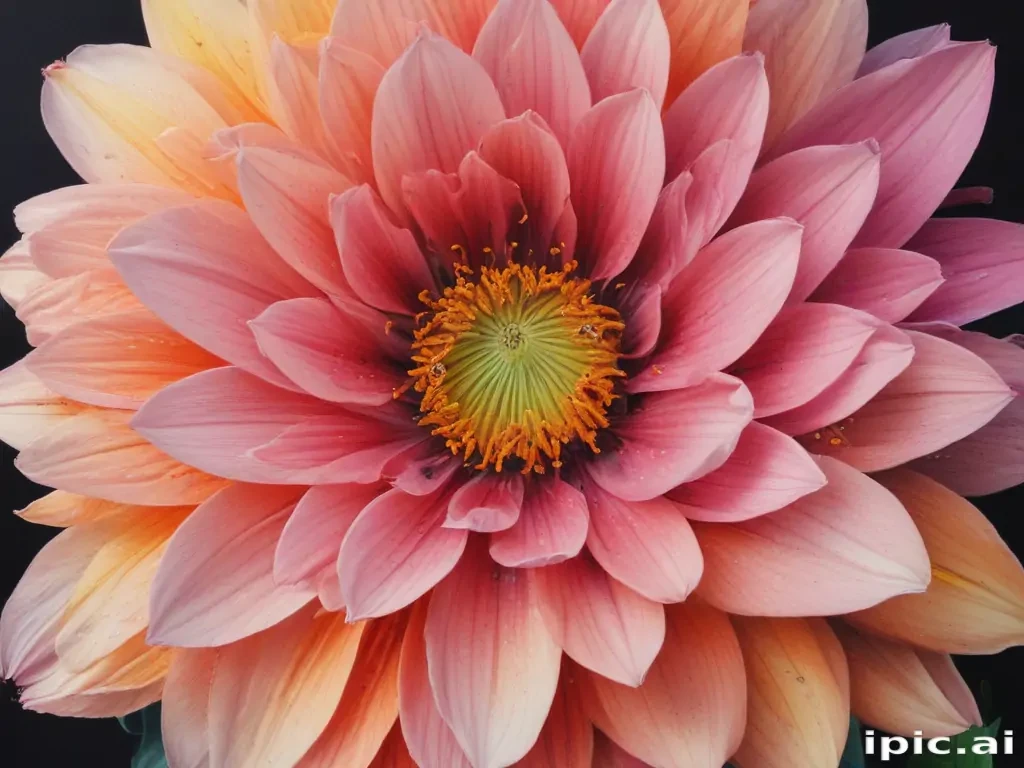 colourful flower drawing