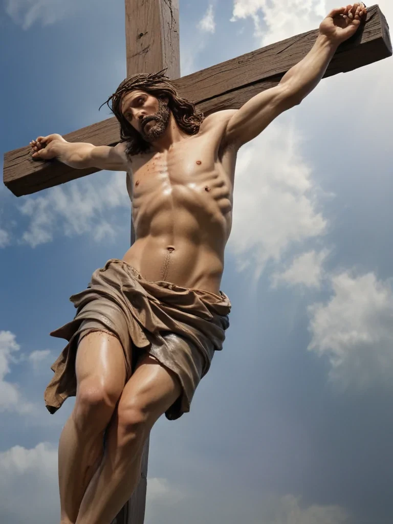pics of jesus on the cross