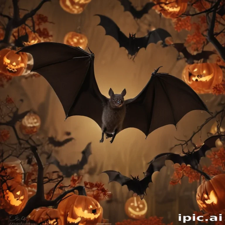 pictures of halloween bats