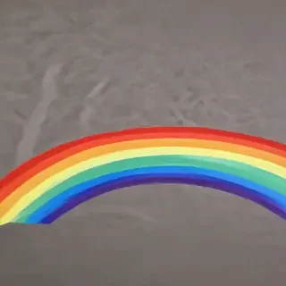 rainbow back round
