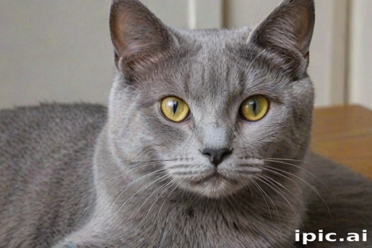 grey cat