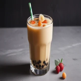 milk tea boba wallpaper
