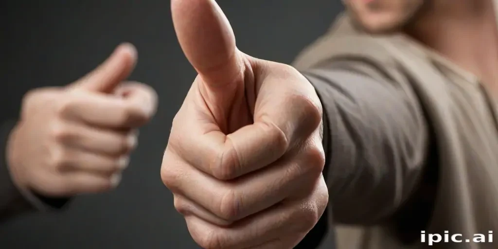 pointing finger png