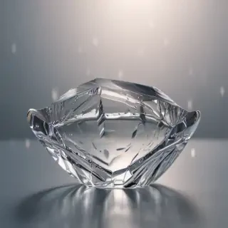 sparkling transparent
