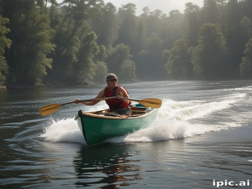 canoeing png
