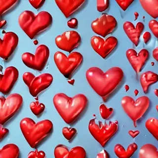 real heart wallpaper