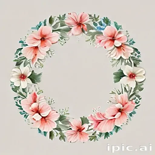 flower circle png