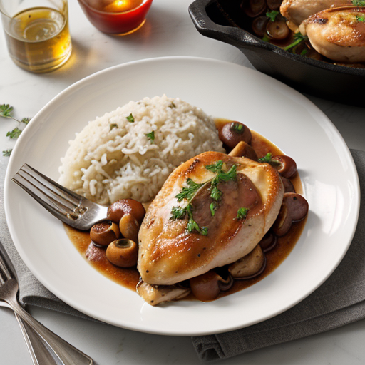 what to serve chicken marsala with
