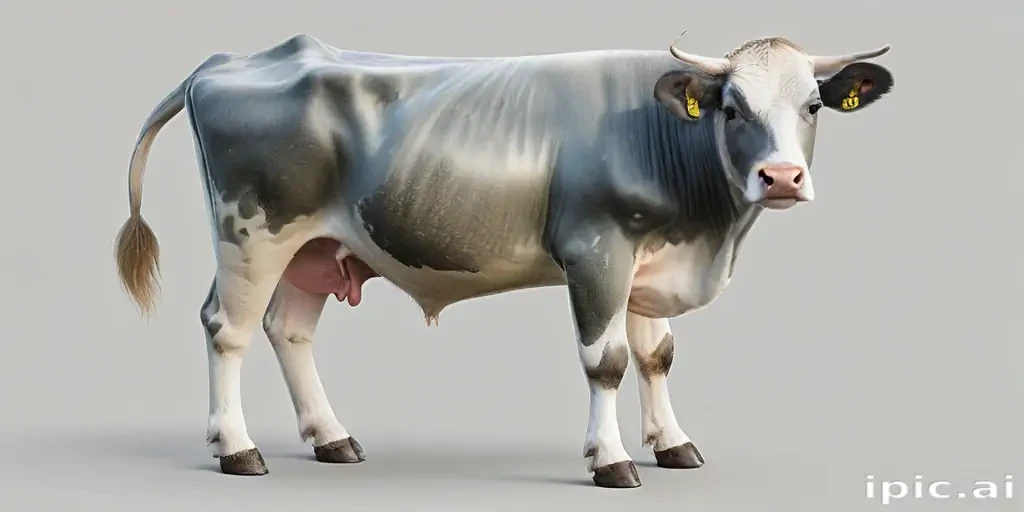 transparent cow