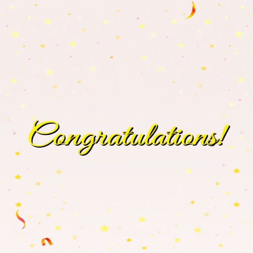 congratulations transparent background