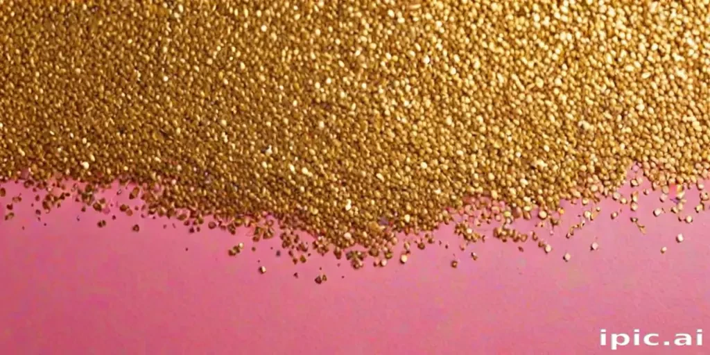 pink and gold background
