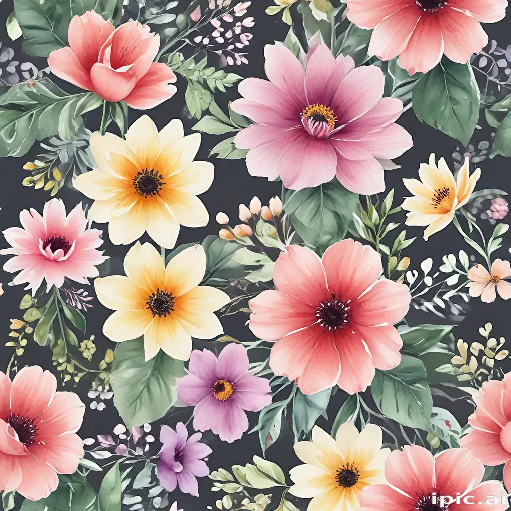 watercolor flowers png