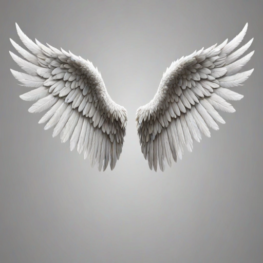 realistic angel wings png