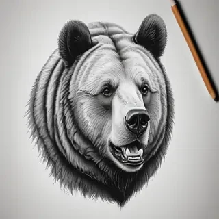 bear drawing images
