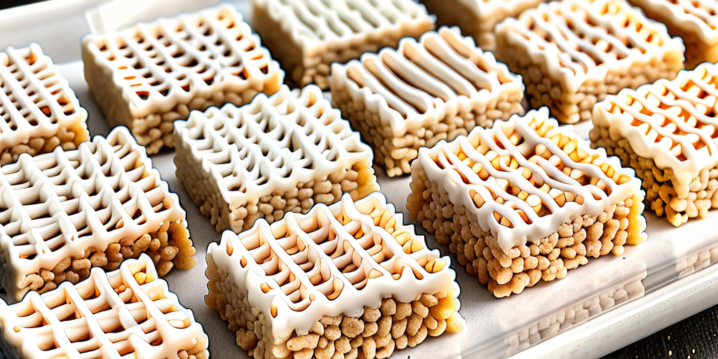 sheet of rice crispy treats