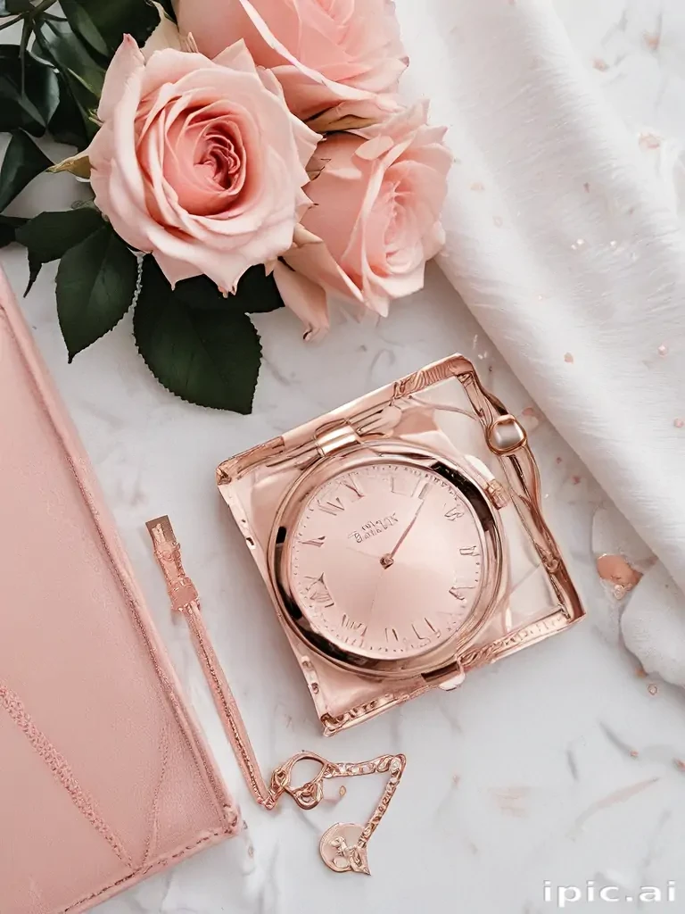 rose gold aesthetic