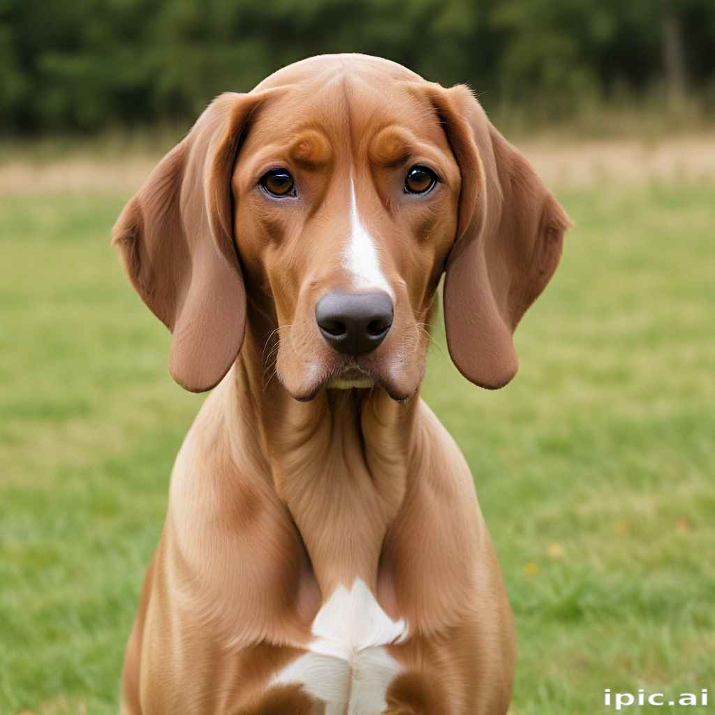 A Playful Dog Enjoying a Sunny Day in the Green Grass
