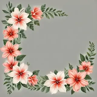 border flower png