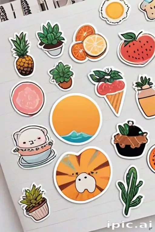 aesthetic printable stickers