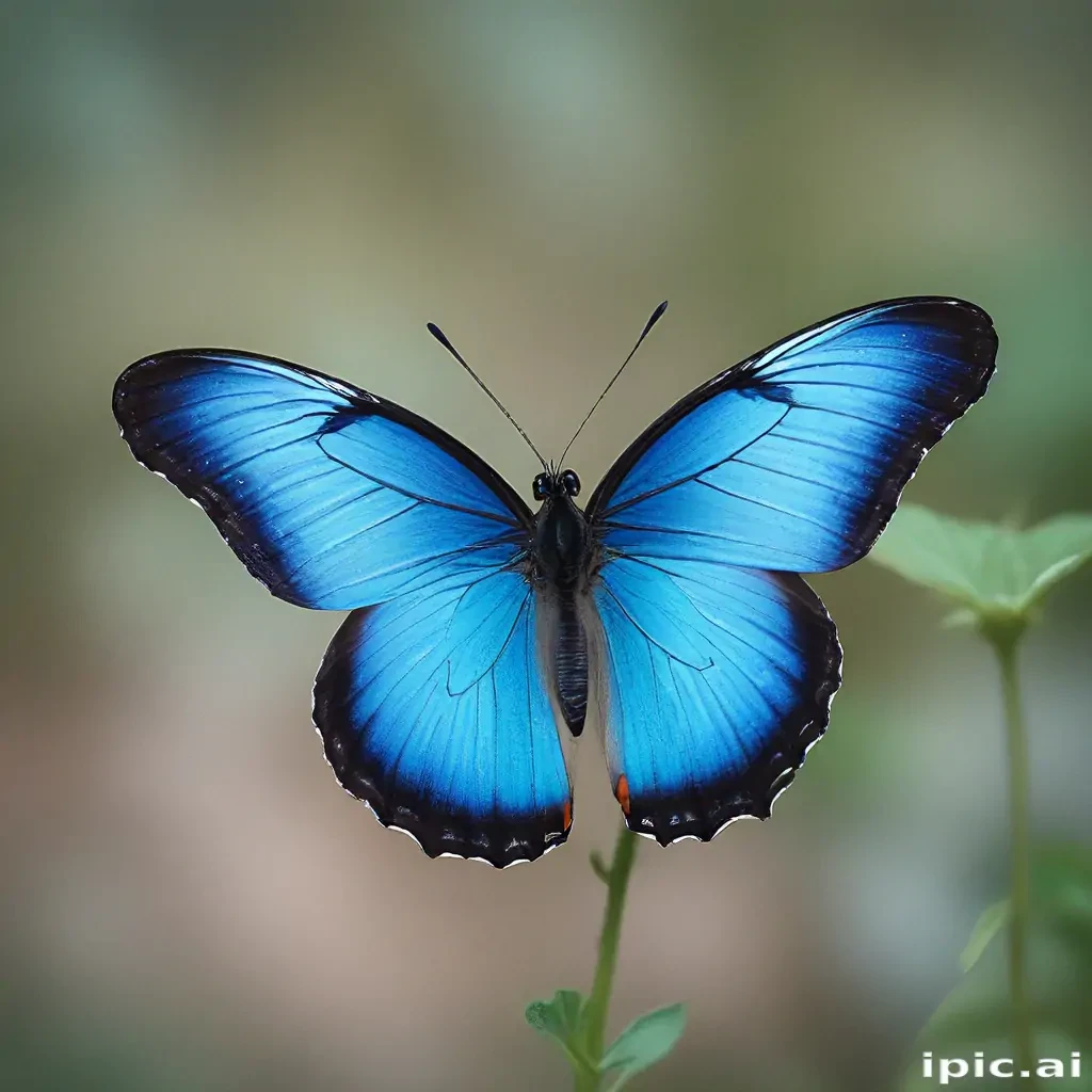 blue butterfly