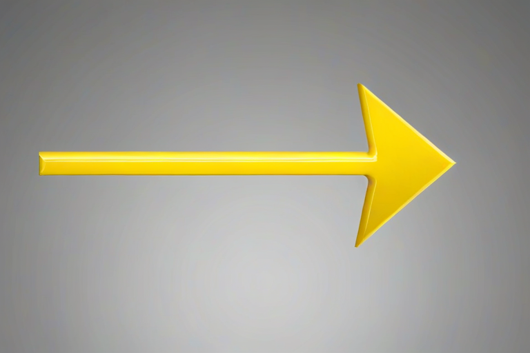 yellow arrow png