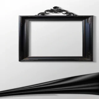 black frame background