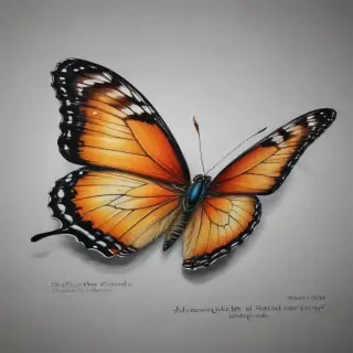 buttefly drawing