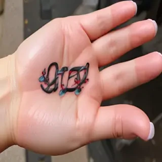 i love you sign language tattoo