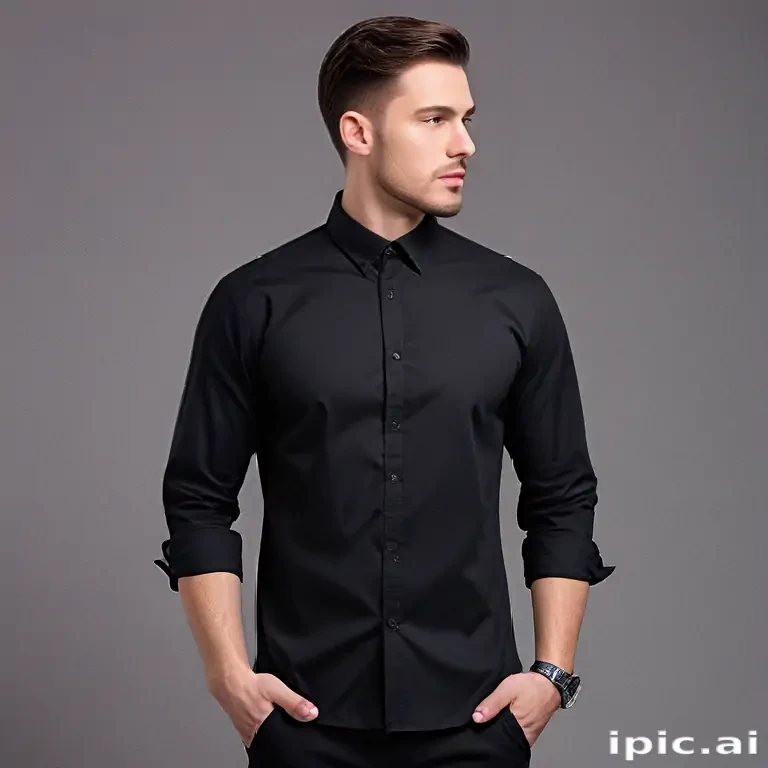 black mockup shirt